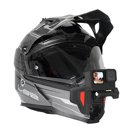 TELESIN Motorcycle Helmet Chin Mount for Action Cameras