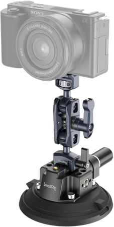 SmallRig 4236B | Zestaw z Przyssawką 4" do Montażu Kamery (do ujęć z pojazdu)