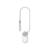 Housing with a security cable for the Insta360 GO 3/GO 3S CINSBATK magnetic pendant (white)