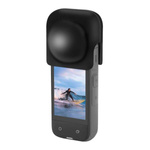 PULUZ silicone lens cover for Insta360 X4, X5 (black)