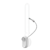 Housing with a security cable for the Insta360 GO 3/GO 3S CINSBATK magnetic pendant (white)