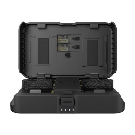 Insta360 Portable Charging Case | oryginalna ładowarka dla różnego rodzaju akumulatorów do kamer Ace / Ace Pro / Ace Pro 2 / X3 / X4 z wbudowanym powerbankiem