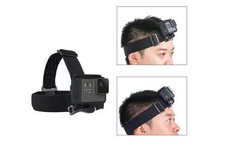 Head Mount Bracket Headband - Gopro Sjcam Xiaomi Insta360 Dji Telesin / Gp-hms-t04