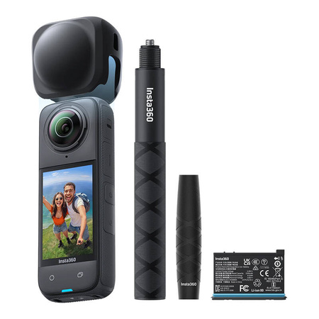 קיט מצלמת אקסטרים X4 Travel Bundle מבית Insta360