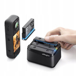Puluz PF12 | Insta360 X5 Charge Case | 3-channel battery charger for the Insta360 X5 camera