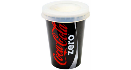 Coca-Cola zero - PowerBank 2600 mAh w kształcie kubka Coca-coli