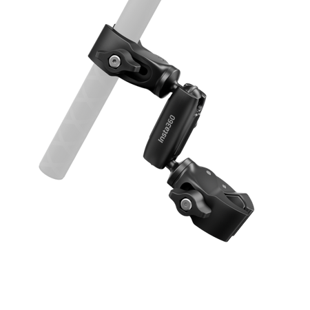 Insta360 Motorcycle Selfie Stick Support Clamp | original auxiliary holder for a selfie stick for a motorcycle, quad, scooter