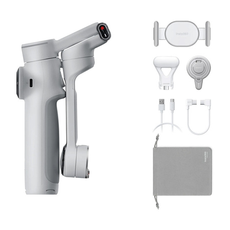 Insta360 Flow 2 Pro Creator Bundle Gray |Made for iPhone |zestaw kreatywny szary