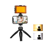 Zestaw do nagrywania live Puluz statyw + lampa LED + klamra na telefon PKT3131B