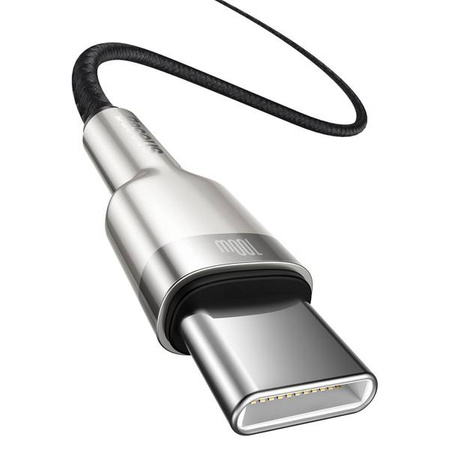 Cable 2x Usb-c Usb Type-c 100w 2m Inox For Phone