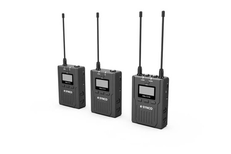 Synco T3 Bezprzewodowy System Mikrofonowy UHF - 2 Odbiorniki
