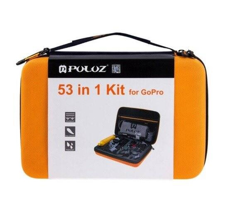 Set of 53 Puluz accessories for PKT26 sports cameras