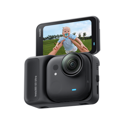 Insta360 GO Ultra Creator Bundle | Zestaw z kamerą sportową | 4K | 53g | Midnight Black