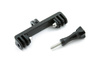 Rail Holder For Two 2x Cameras For Gopro Hero 7 6 5 + 4 3+ 3 2