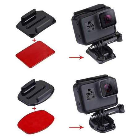 Puluz Set of stickers and mounts for Insta360 