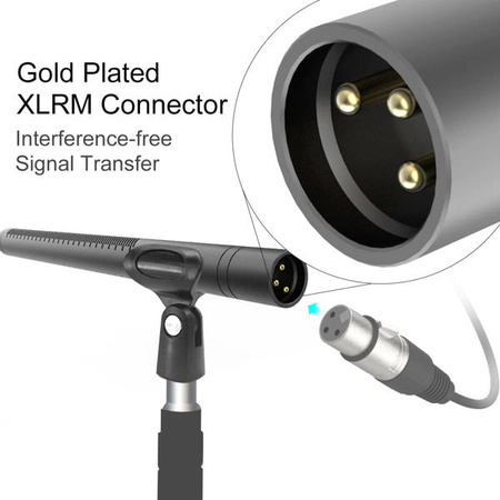 SYNCO D2 SHOTGUN MICROPHONE - HYPERCARDIOID DIRECTIONAL