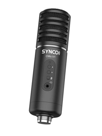 Mikrofon USB Z Odsłuchem Synco V1 - Pojemnościowy