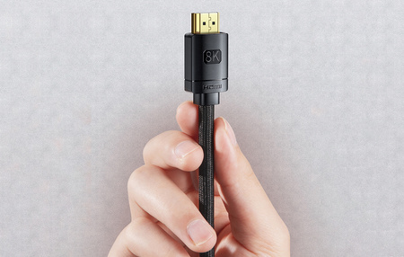 Baseus High Definition Series | HDMI 2.1 cable | 8K | 60Hz | 3D | HDR | 48GBPS | 2m Black