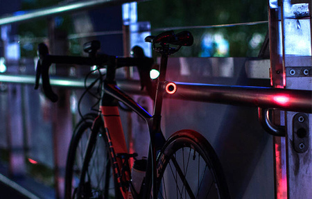 Rockbros Q3 rear bike light (black)