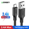 UGREEN QC 3.0 2.4A 0.5m USB to Micro USB Cable (Black)