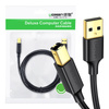 Ugreen US135 | USB 2.0 A-B cable for printer | gold -plated | 5m | black