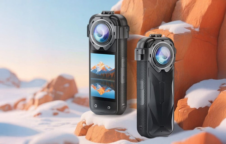 Puluz PU750T | Lens covers | Tempered glass | Insta360 X5 | snap-on