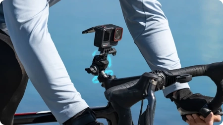 Insta360 Bike Headset Cap Mount | bicycle stem mount for sports cameras