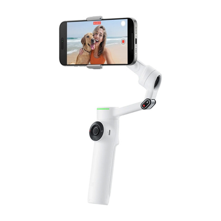 Insta360 Flow 2 Pro Creator Bundle White | Made for iPhone |zestaw kreatywny biały