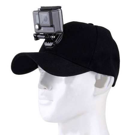 Puluz PU195 cap with a sports camera mount