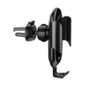 Gravity car holder for Baseus phone (black)