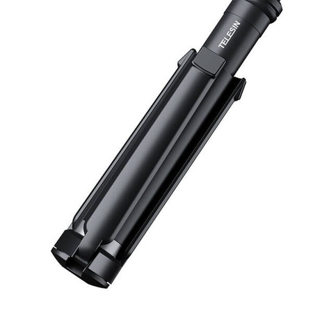 Selfie stick with Telesin aluminum tripod for sports cameras (GP-MNP-090-S)