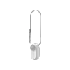 Housing with a security cable for the Insta360 GO 3/GO 3S CINSBATK magnetic pendant (white)