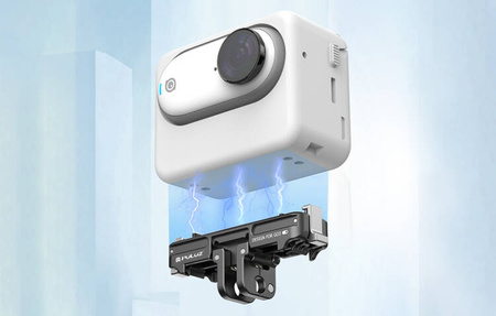 Puluz PU973B | uchwyt z szybkozłączką do Insta360 GO 3 / GO 3S