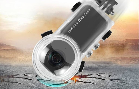 PULUZ PU977T | waterproof housing for the Insta360 X4 camera for diving up to 50m