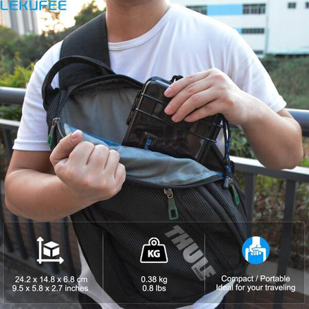 LEKUFEE Waterproof Hard Case for Insta360 X4, X3 ONE X2 and Accessories