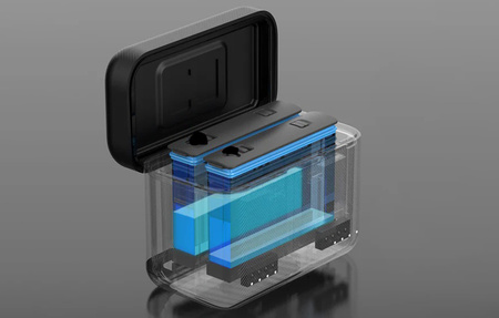 Dual Battery charger box TELESIN for Insta360 X3