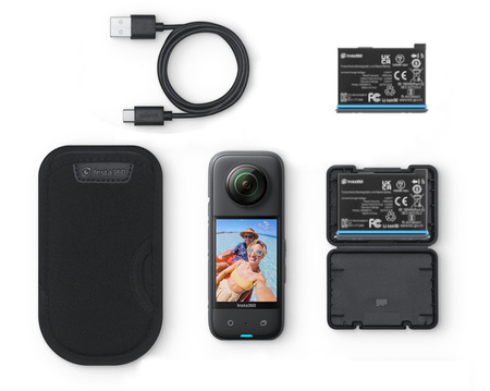 Insta360 X3 | kamera 360 stopni 5.7K | HDR | matryce 1/2 cala 72MPix