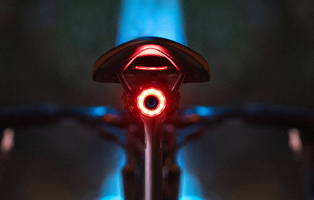 Rockbros Q3 rear bike light (black)