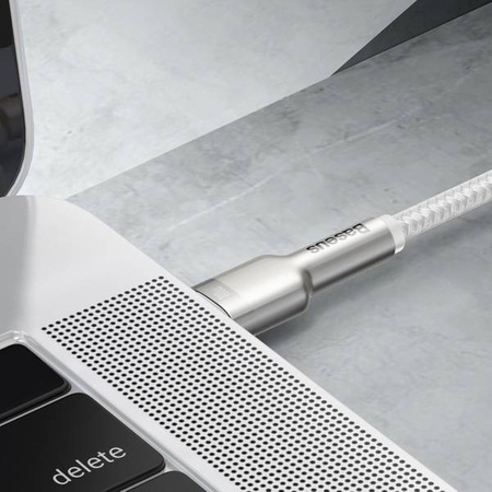 Baseus Cafule USB-C to USB-C cable, 100W, 2m (white)