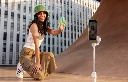 Insta360 Flow 2 Pro Creator Bundle Gray |Made for iPhone |zestaw kreatywny szary