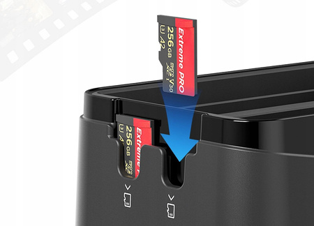 Puluz PF12 | Insta360 X5 Charge Case | 3-channel battery charger for the Insta360 X5 camera
