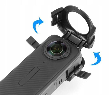 Protective lens cover for Insta360 X4 made of glass