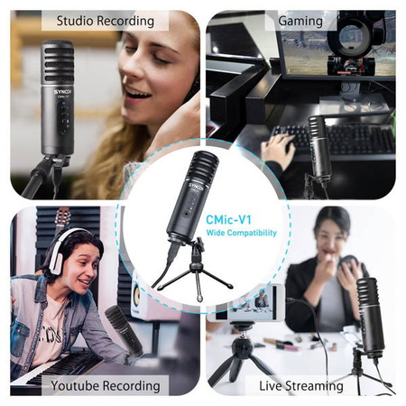 USB MICROPHONE WITH SYNCO V1 - CAPACITOR