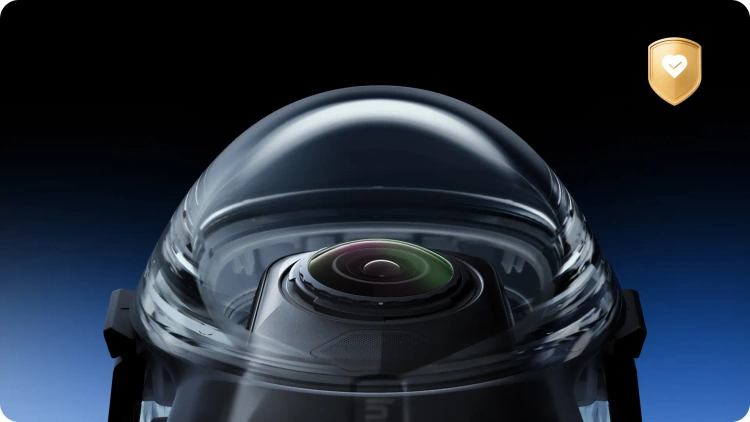 Built by Insta360. Tested for the deep.