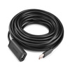 Kabel przedłużający USB 2.0 UGREEN US121, aktywny, 10m (czarny)