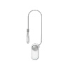 Housing with a security cable for the Insta360 GO 3/GO 3S CINSBATK magnetic pendant (white)