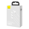 Baseus Superior Data USB fast charging cable for M+L+C 3.5A 1M(White)