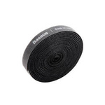 Velcro tape, cable organizer Baseus Rainbow Circle Velcro Straps 3m (black)