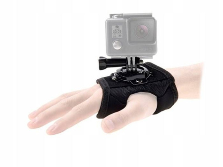 Attachment Holder Hand Strap / 360 Degree / For Gopro Cameras 7 6 5 4 3 2 / Sjcam / Xiaomi