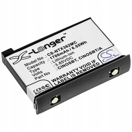 Rechargeable Battery Type Cinosbt Cinosbt/a For Insta360 Insta 360 One X2 X 2 / Cs-ntx362mc